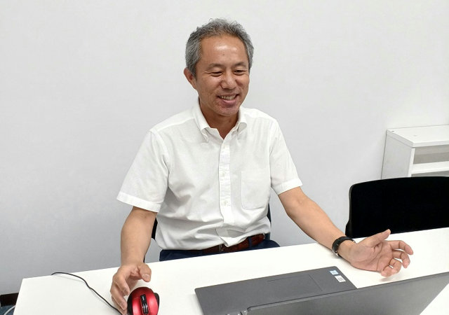 建設コンサルタント・フジヤマの採用担当・田中氏