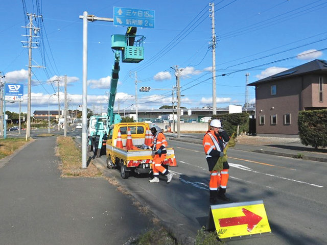 道路付属物点検